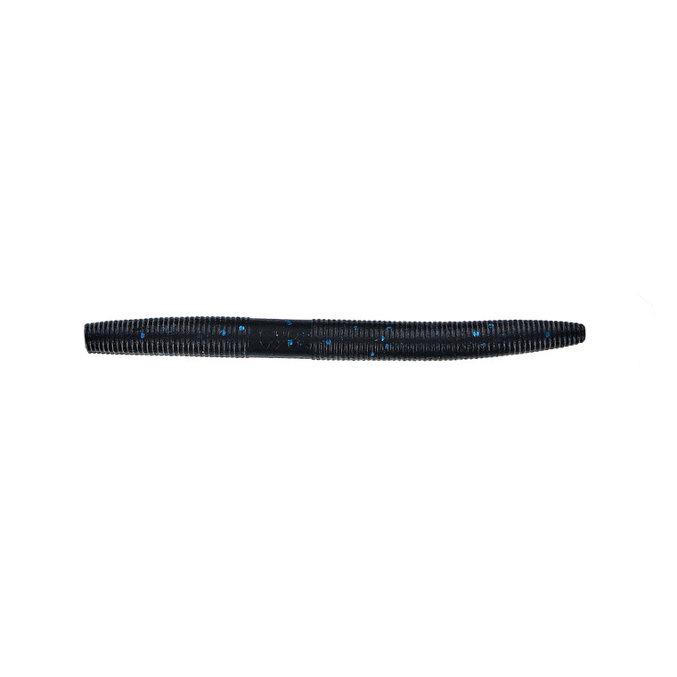 Yamamoto Senko Fat - 5'' Black w/Blue Flake 10pk