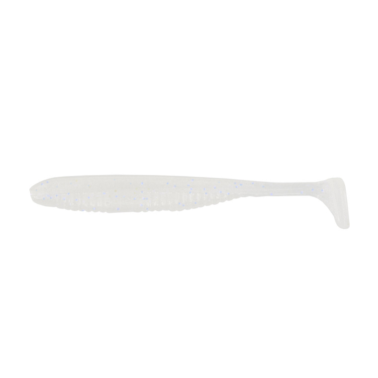 Yamamoto Shad Shape Swimmer - 3.2'' Stealth Bl Glimmer 8pk