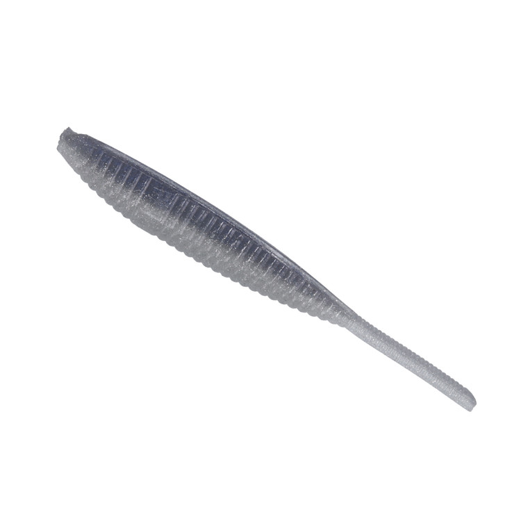 Yamamoto Shad Shape Worm - 4'' Pro Blue 10pk