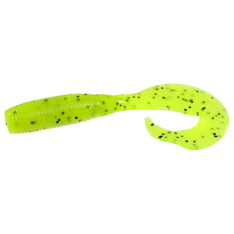 Yamamoto Super Grub - 5'' Cht/Large Blk Flake 20pk