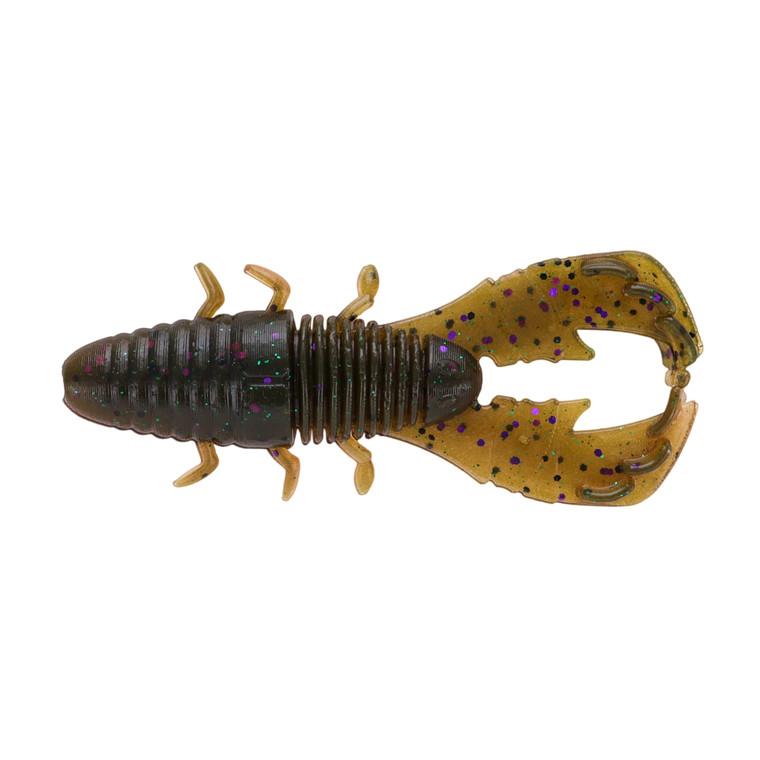 Yamamoto Yama Bug - 3.75'' Dk GP/Amber Lam 6pk
