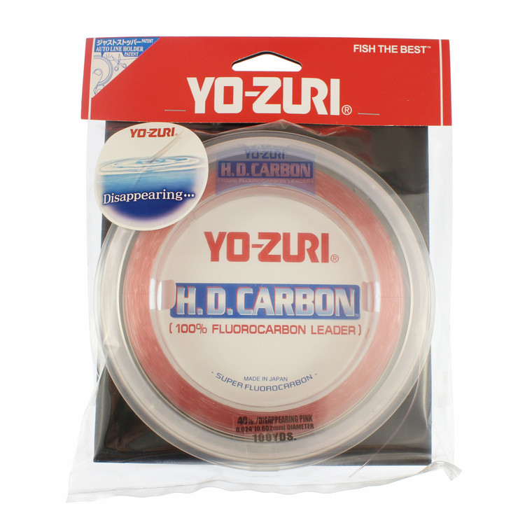 Yo-Zuri Fluorocarbon - 100 yd Pink 40 lb
