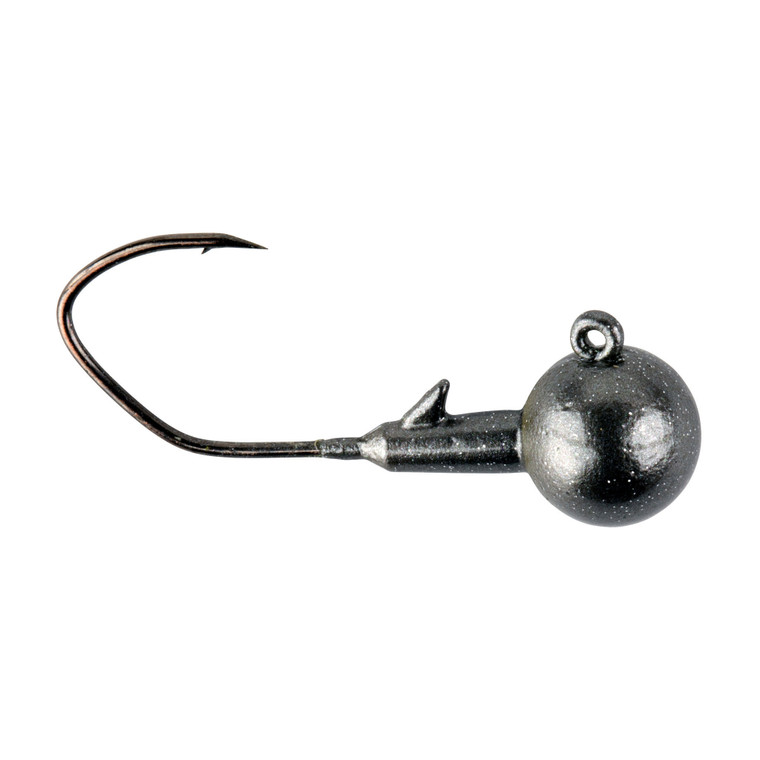 Yum FF Sonar Jig - 3/16oz 1.625'' 3/0 Smoke 3pk