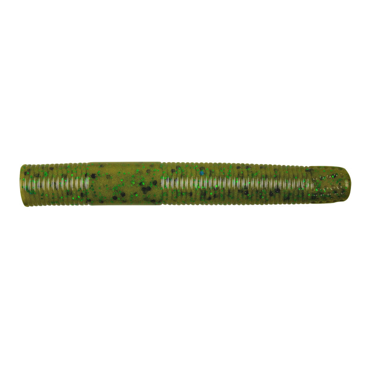 Yum Ned Dinger - 3'' Amber Green Flake 8pk