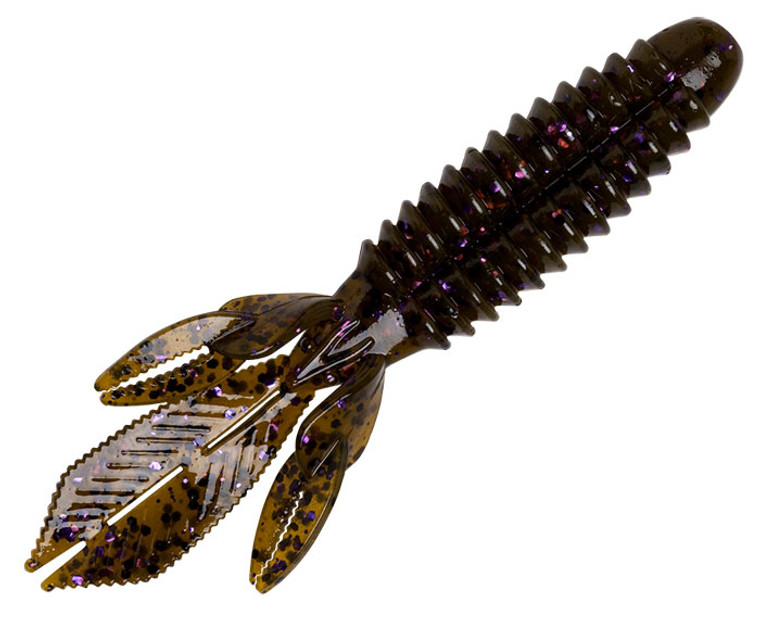 Yum Wooly Bug - 3.25'' Grn Pkn/Purple 10pk