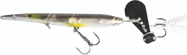 Z Man HellraiZer - 4'' Ghost Shad 1pk - HR4-08
