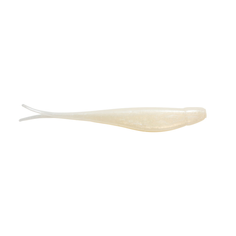 Z Man Scented Jerk ShadZ - 6'' Pearl 4pk - FAR-606
