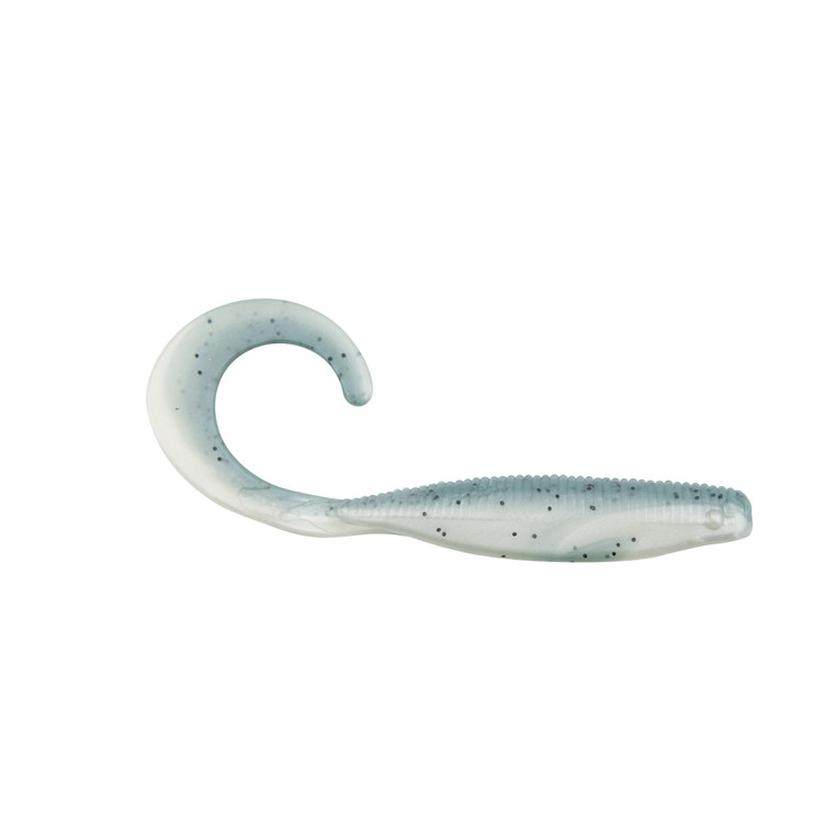 Z Man StreakZ Curly TailZ - 7'' Nuked Pilchard Glow 3pk - FAR-528