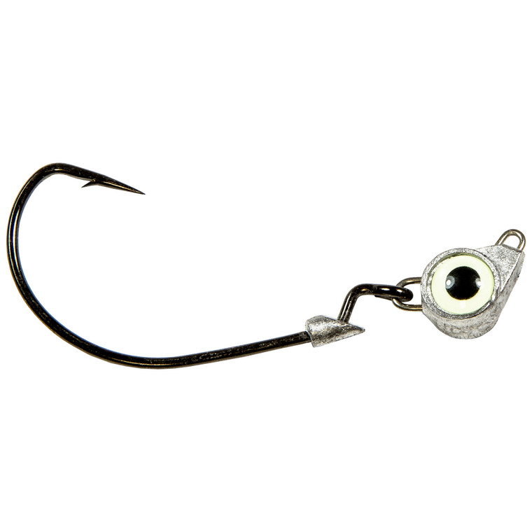 Z Man Texas Eye Jighead - 1/8oz Glow 3pk