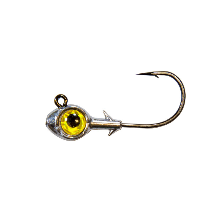 Z Man Trout Eye Jighead - 1/4oz Gold 3pk