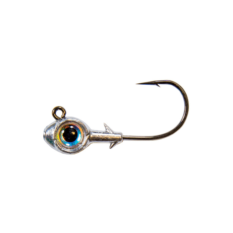 Z Man Trout Eye Jighead - 1/4oz Pearl 3pk