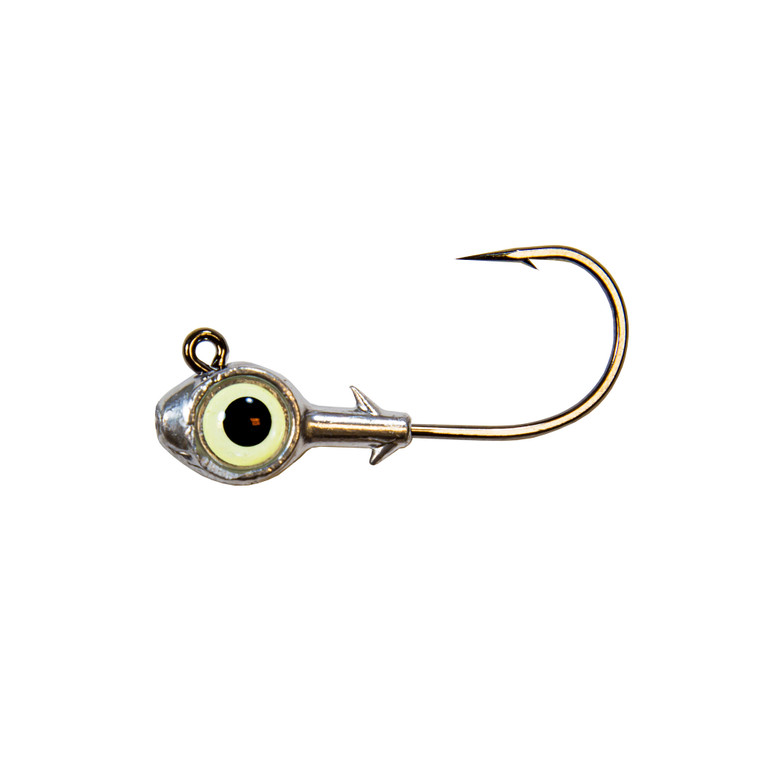 Z Man Trout Eye Jighead - 1/8oz Glow 3pk