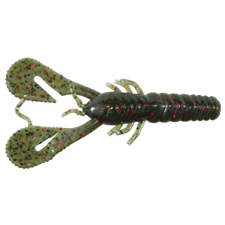 Z Man Turbo CrawZ - 4'' Dark Melon Red 6pk