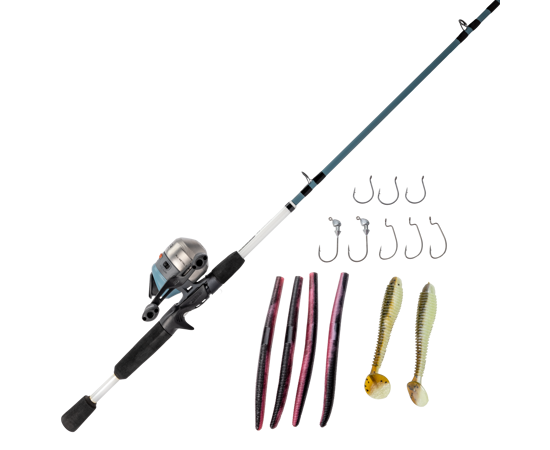 Zebco Combo 33Cz SK SC; Tkl - 6' 6'' 2pc Tele M F 1B 4.1 - 1 - 33CZ1SK662M.FB4