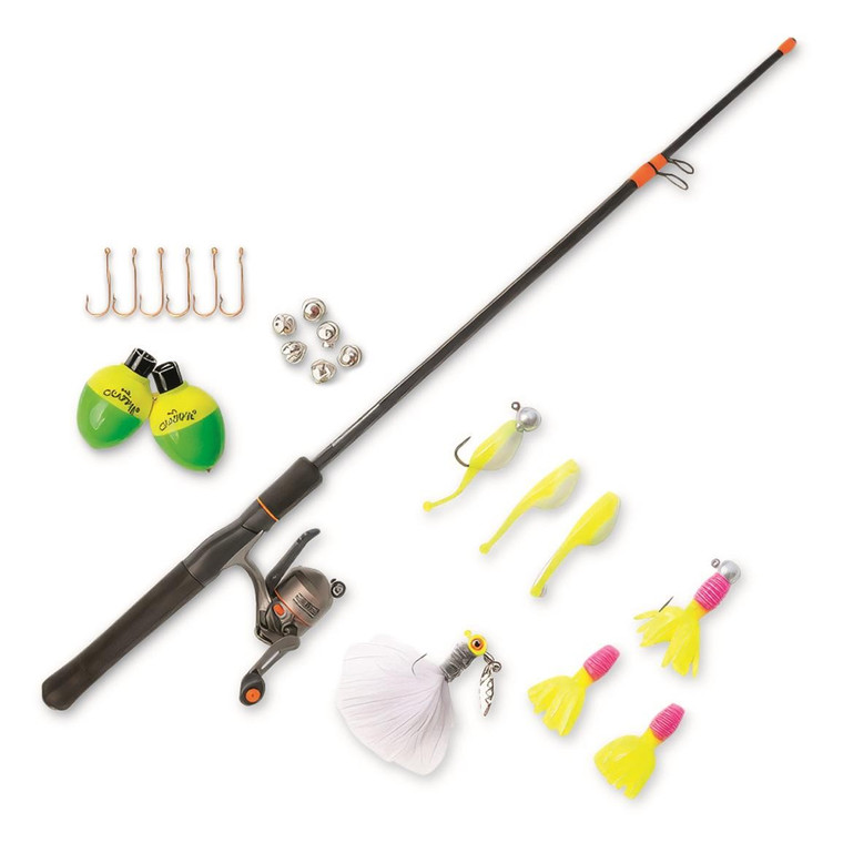 Zebco Combo 33MT Spincast - 6' 6'' 1pc UL MrCrapp Kit #4 - FAR653