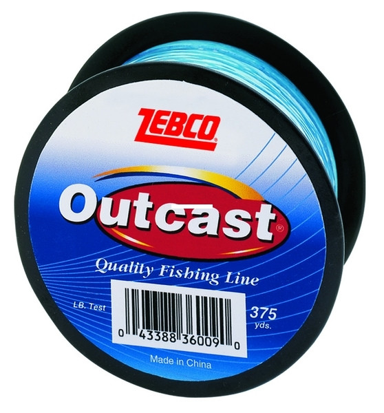 Zebco Outcast Economy Line - 650 yd Clear 6 lb