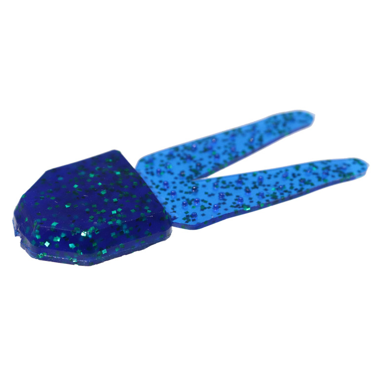 Zoom Big Chunk 3.25'' - Emerald Blue 5pk