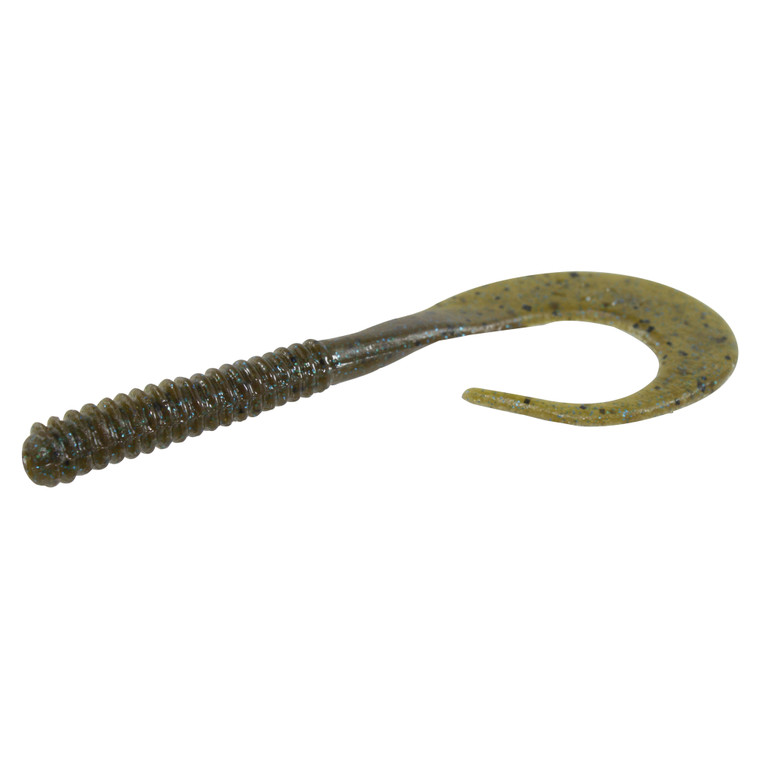 Zoom Big Dead Ringer 8'' - Green Pumpkin Blue 10pk