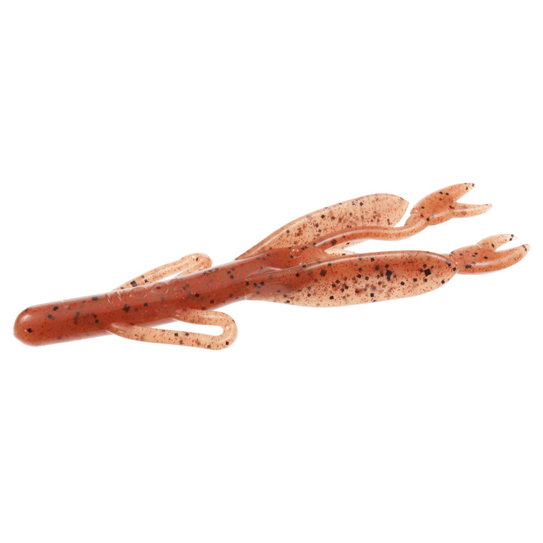 Zoom Brush Craw 5.5'' - Pumpkin Red 8pk