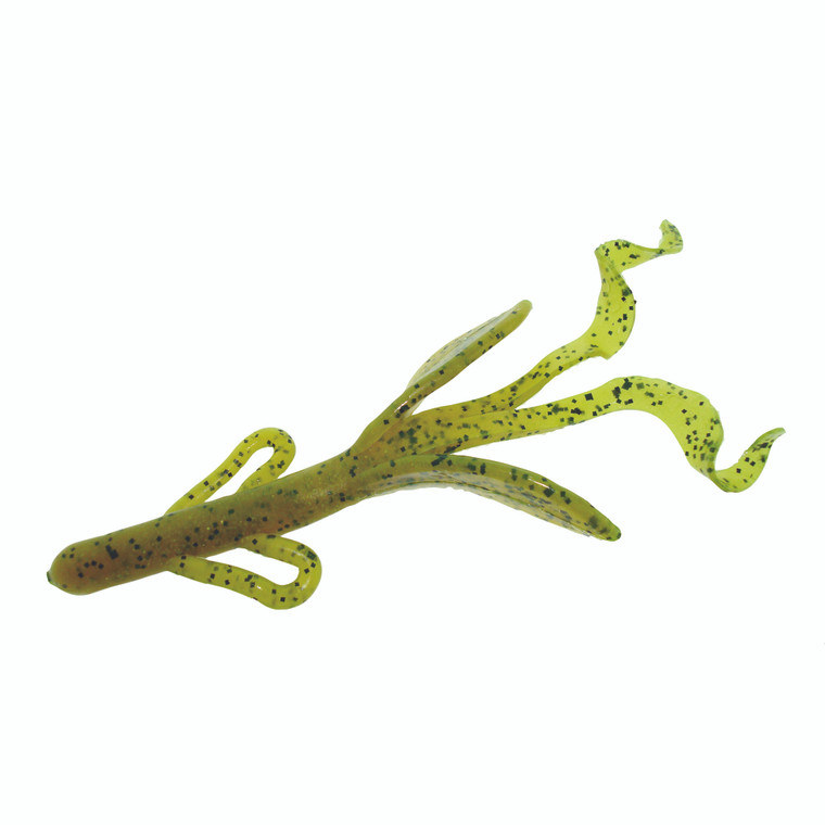 Zoom Brush Hog 6'' - Chartreuse Pumpkin 8pk