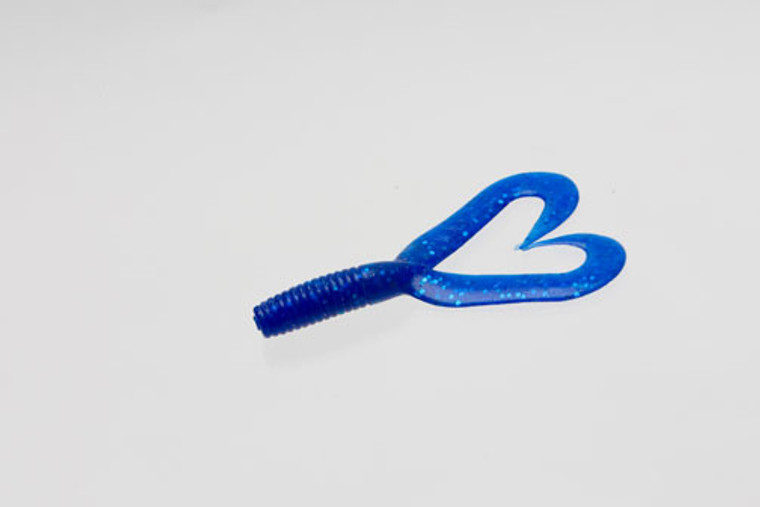 Zoom Creepy Crawler Tail 3'' - Sapphire Blue 16pk