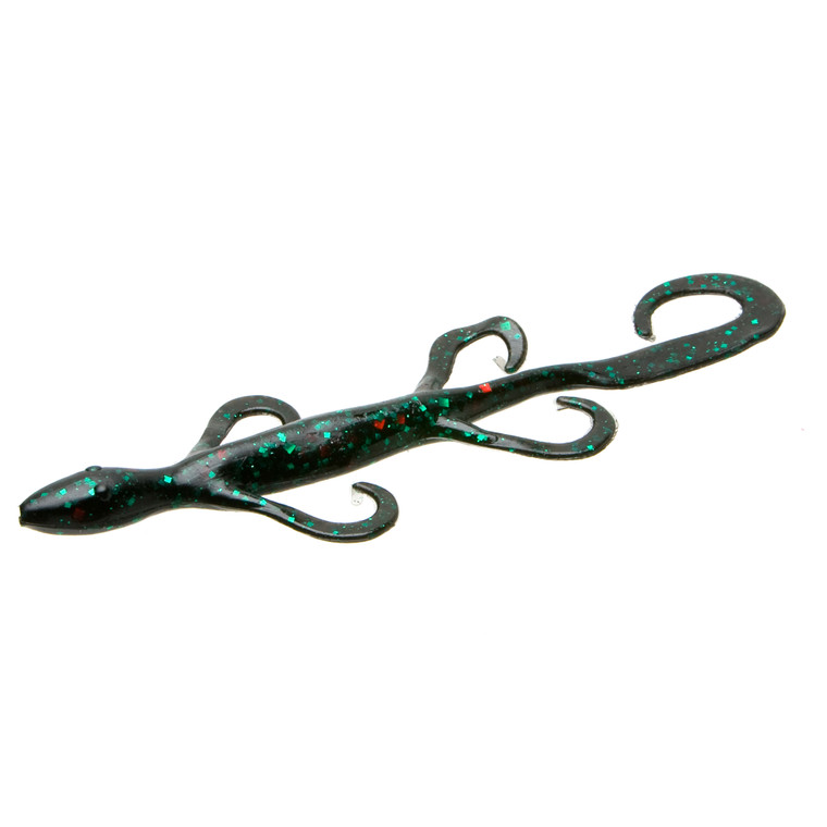 Zoom Lizard 6'' - Black Emerald 9pk