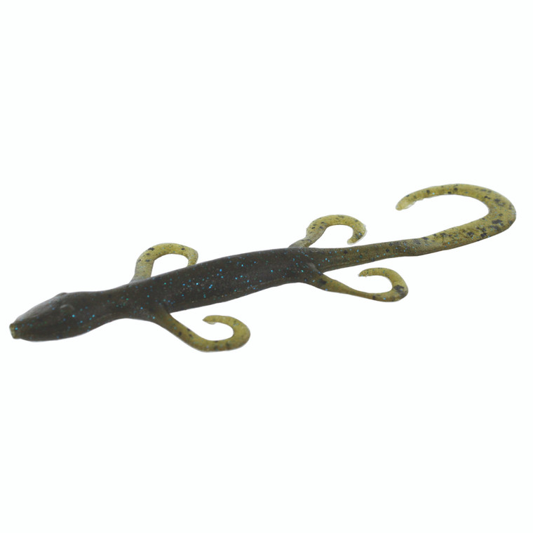 Zoom Lizard 6'' - Green Pumpkin Blue 9pk
