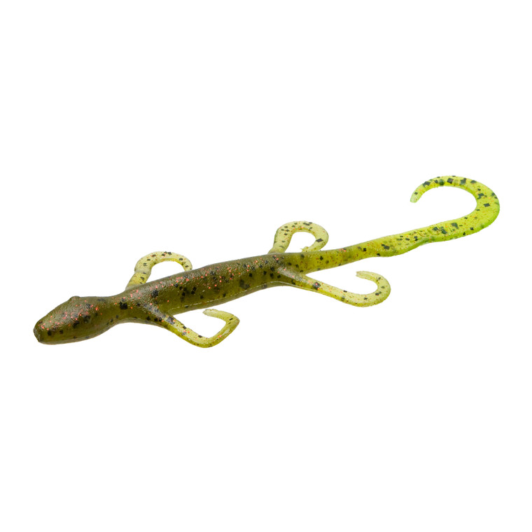 Zoom Lizard 6'' - Watermelon Red/Chart 9pk