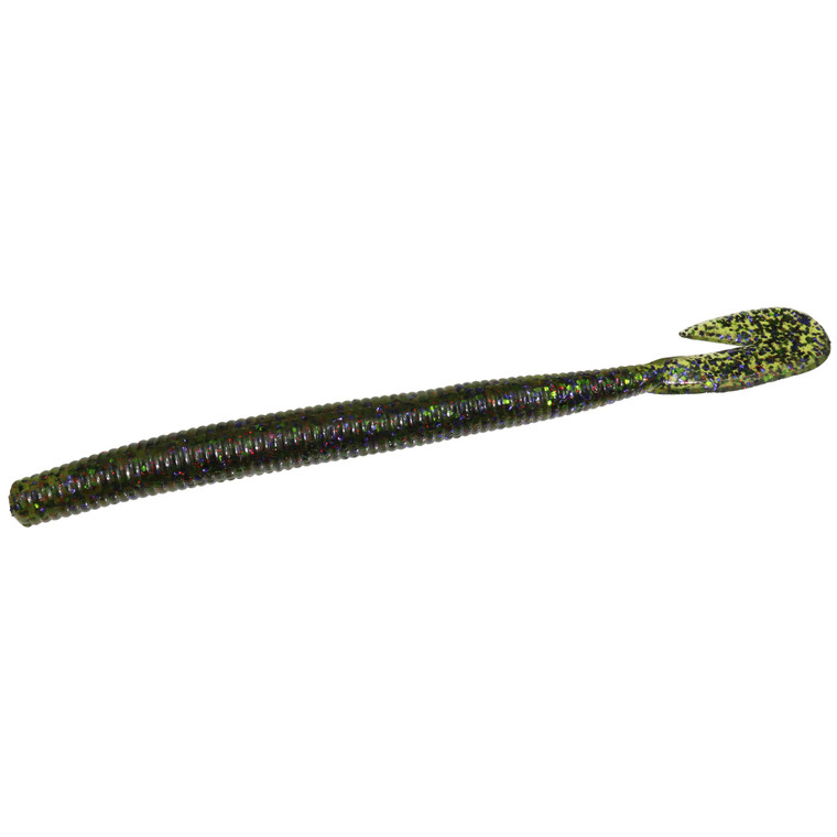 Zoom Mag U-V Speed Worm 7'' - Watermelon Candy Red 8pk