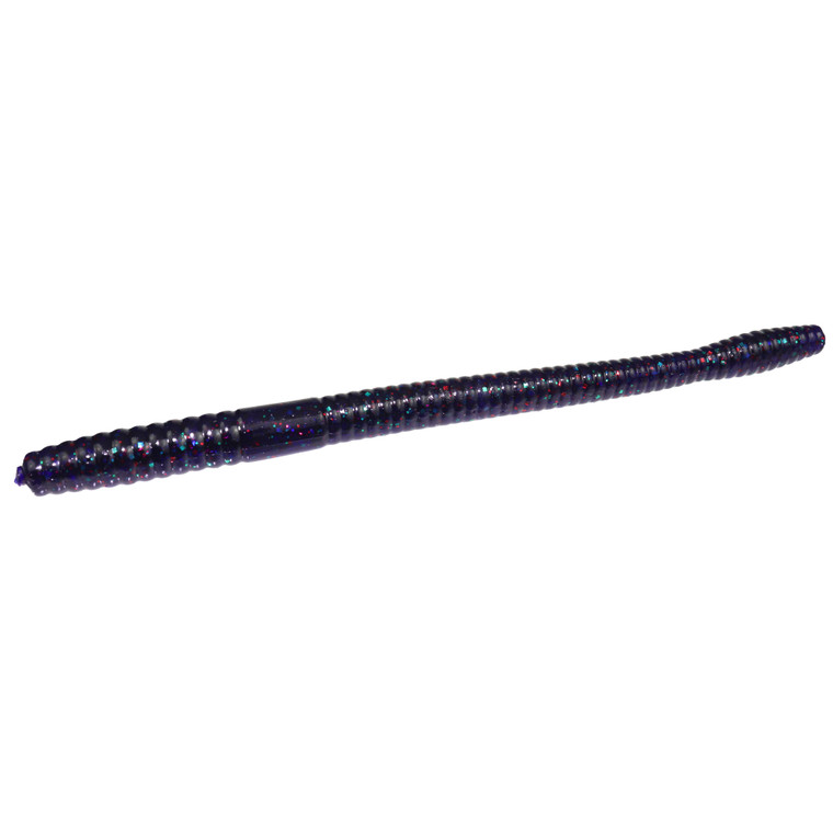 Zoom Magnum Trick Worm 7'' - Junebug Red 8pk