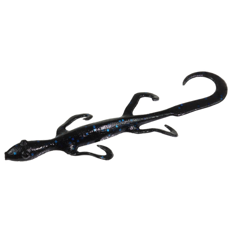 Zoom Mini Lizard 4'' - Black/Blue 15pk