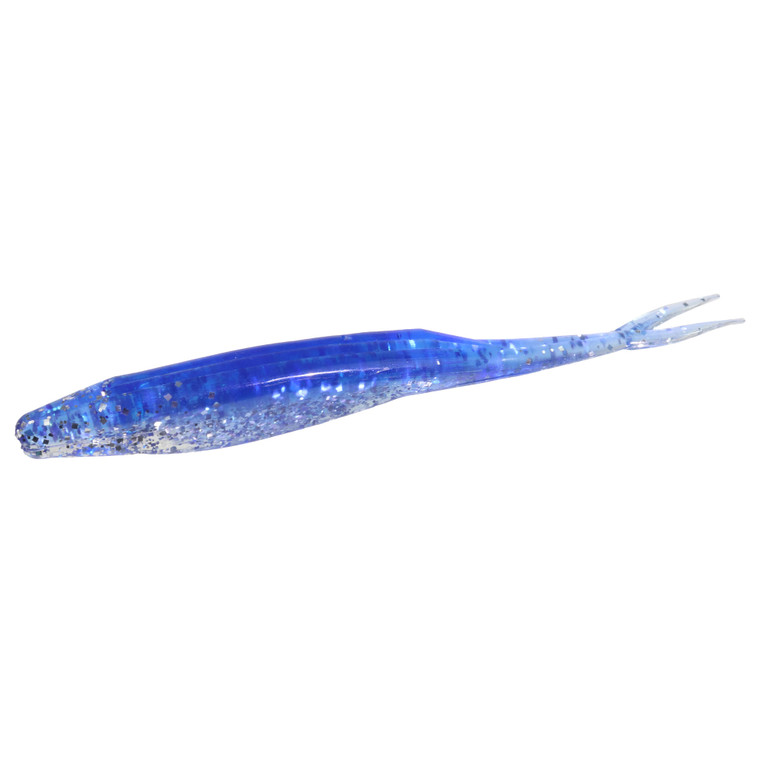 Zoom Super Fluke 5'' - Chrome Blue 10pk
