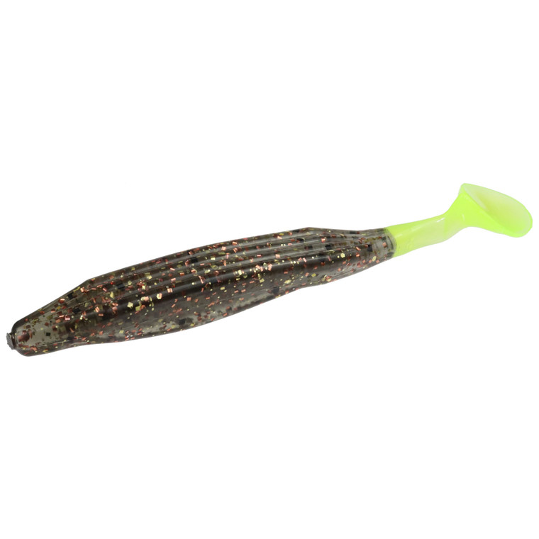 Zoom Swimmin Super Fluke - Golden Bream Chartreuse 5pk