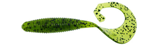 Zoom Tab Tail Grub 4'' - Watermelon Seed 10pk