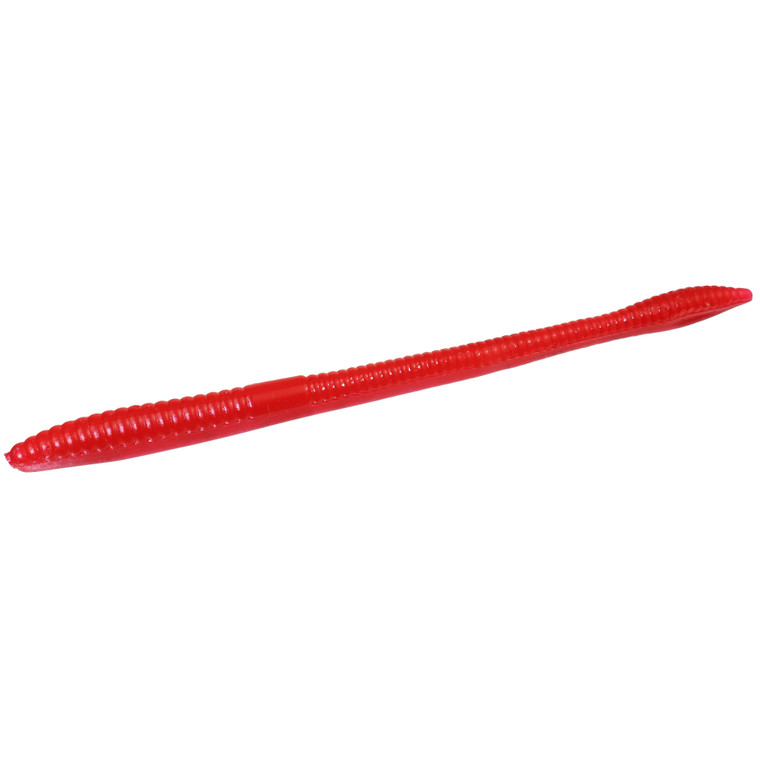 Zoom Trick Worm 6.5'' - Strawberry 20pk