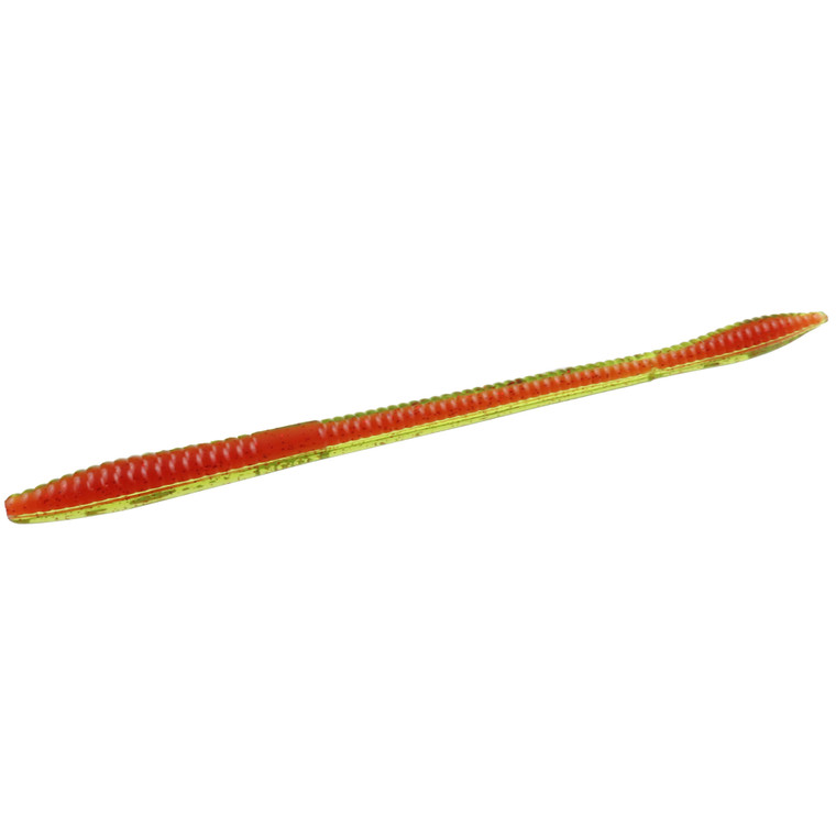 Zoom Trick Worm 6.5'' - Watermelon Red Red Core 20pk