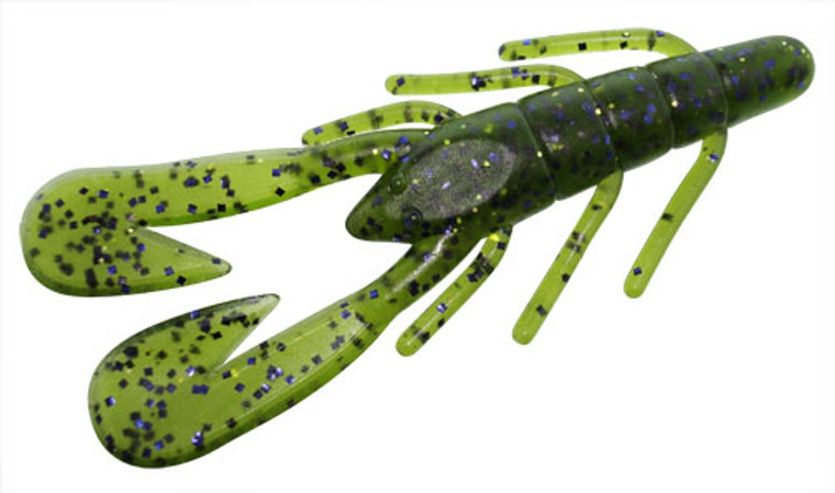 Zoom U-V Speed Craw 3.5'' - Mardi Gras 12pk