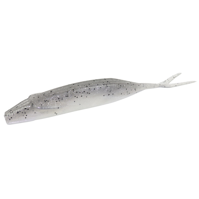 Zoom Winged Fluke 7.5'' - Silver Shad 4pk