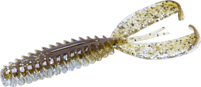 Zoom Z-Craw Jr 3.5'' - Green Pumpkin Flash 8pk