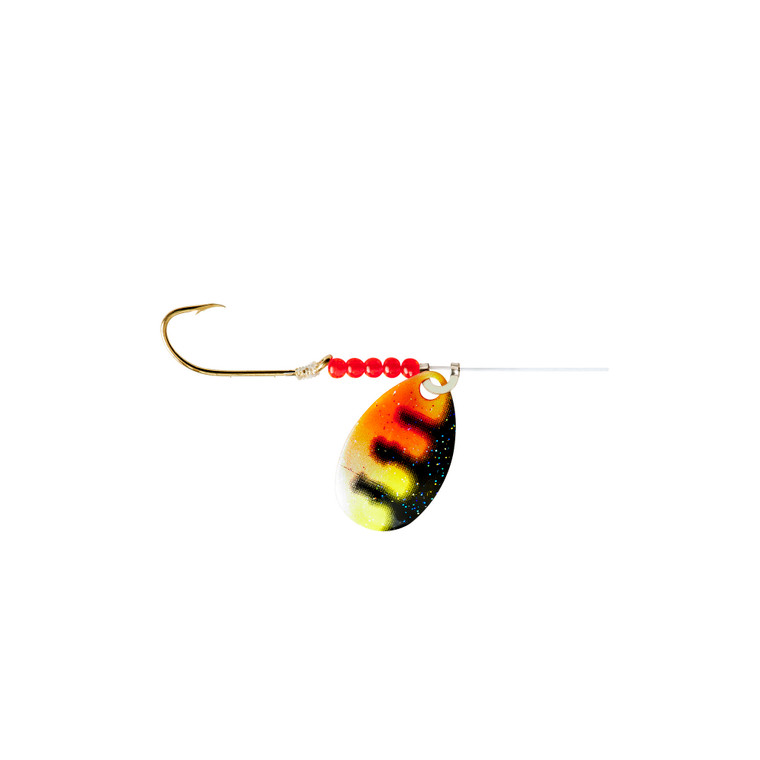 Little Joe Red Devil Spinner - #3 Indiana Perch - LR382
