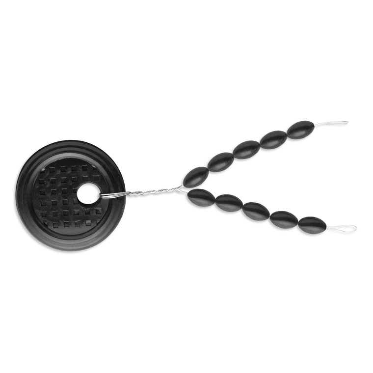 VMC Sinker Stops - Black 10pk - SSBL