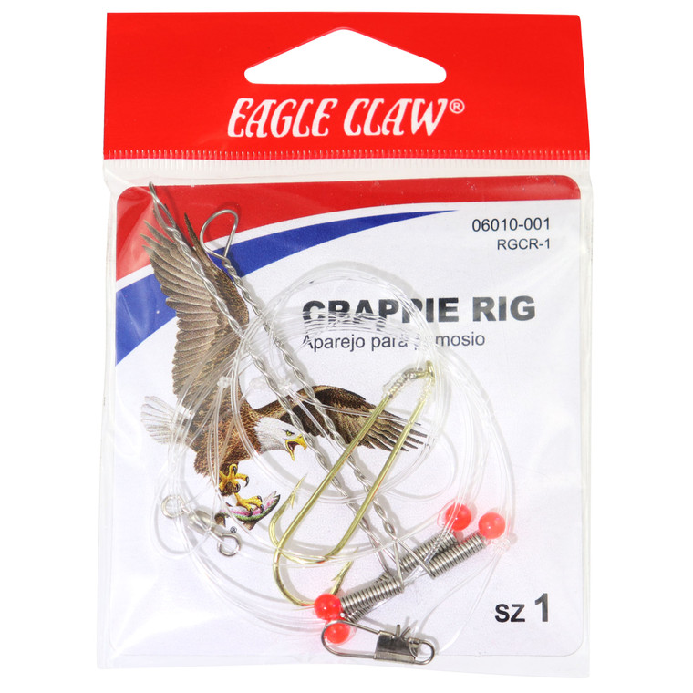 Eagle Claw - Crappie Rig - #1 Gold - 06010-001