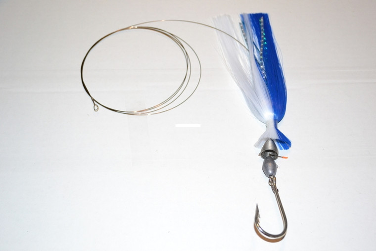 Blue Water Candy - Sktd Ballyhoo Rig - 1oz Blue/White - 11157