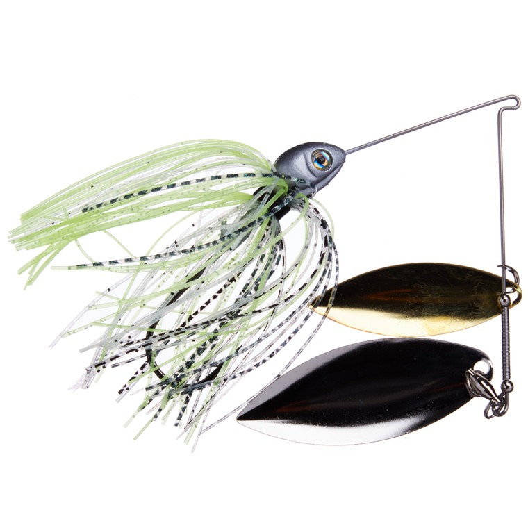 Boogerman Spinnerbait - 3/8oz Gold; Nickel - SPN20238
