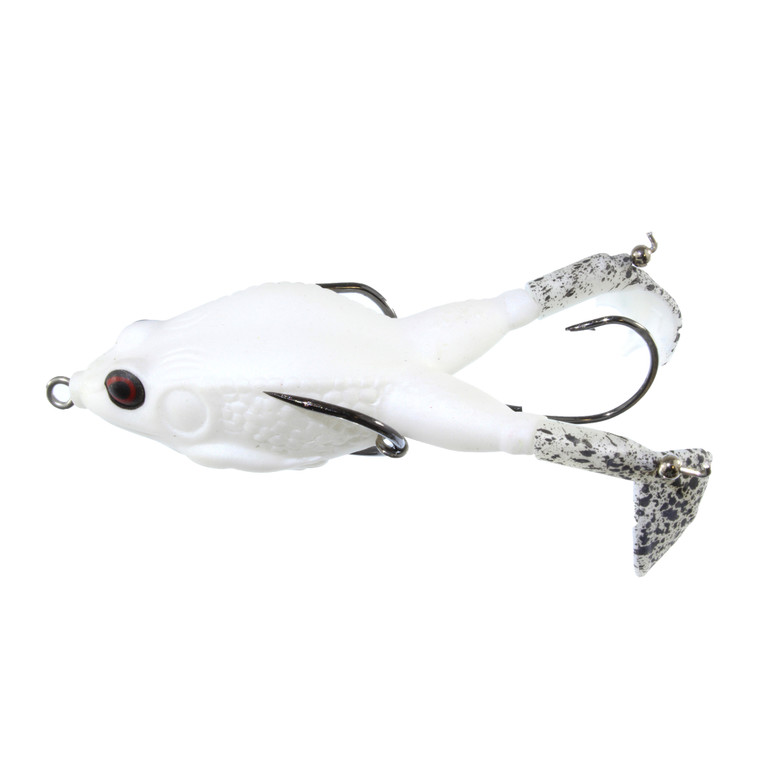Lunkerhunt Prop Frog - Pearl - PROPF05