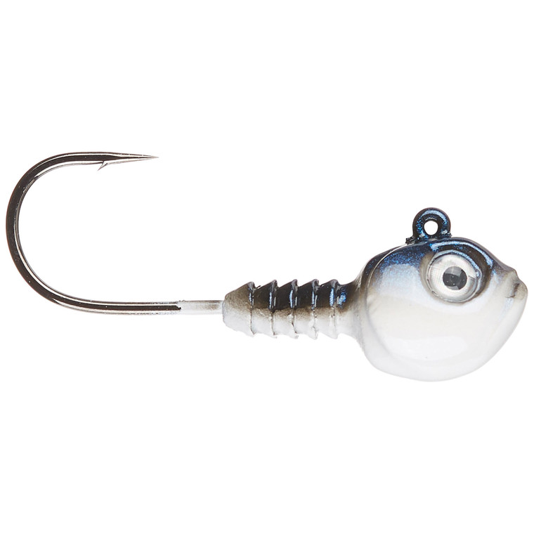 Dirty Jigs - Guppy Head - 1/4oz Blue Shad 3pk - GPYBS-1410