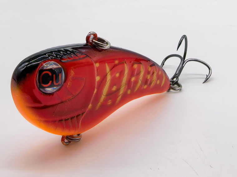 Copper Red Baits - Snatchin Shad - 1/2oz 2.6'' Rayburn Red - RSS1003RR