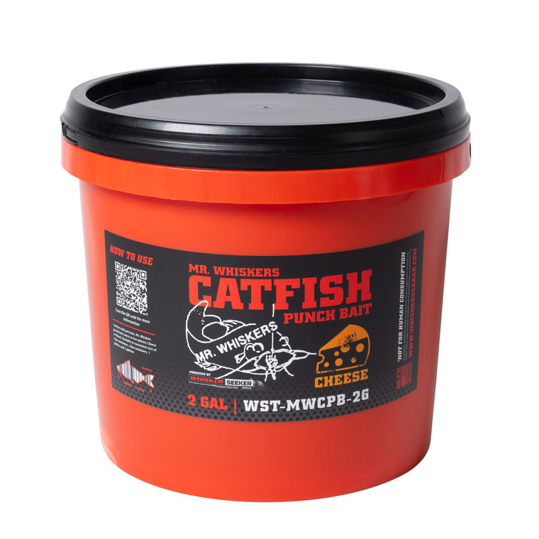 Whisker MrWhiskers PunchBait - 2 Gallon Orange - WSTMWCPB2G