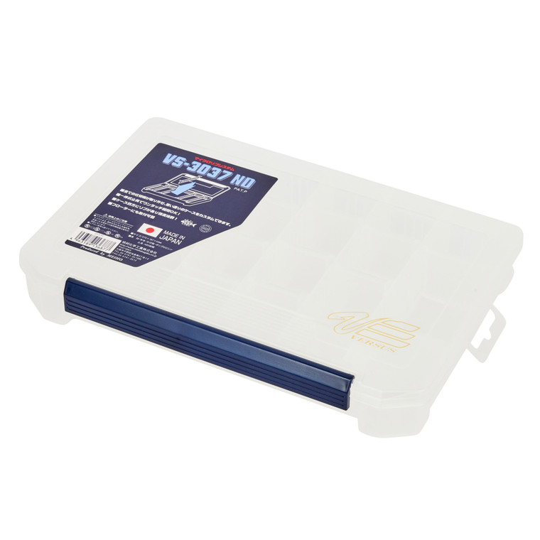 Meiho Tackle Box - 3600 Clear 11x7.5x1.5 - MHVS3037NDC