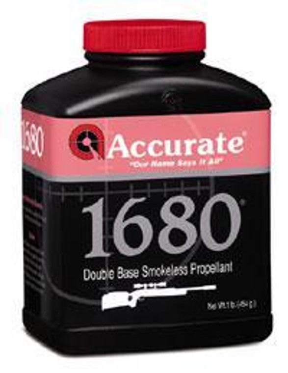 Accurate 1680 Rifle Powder - 8 lbs - A16808